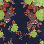 Vittorio Farina Men's Floral Design Necktie & Pocket Square