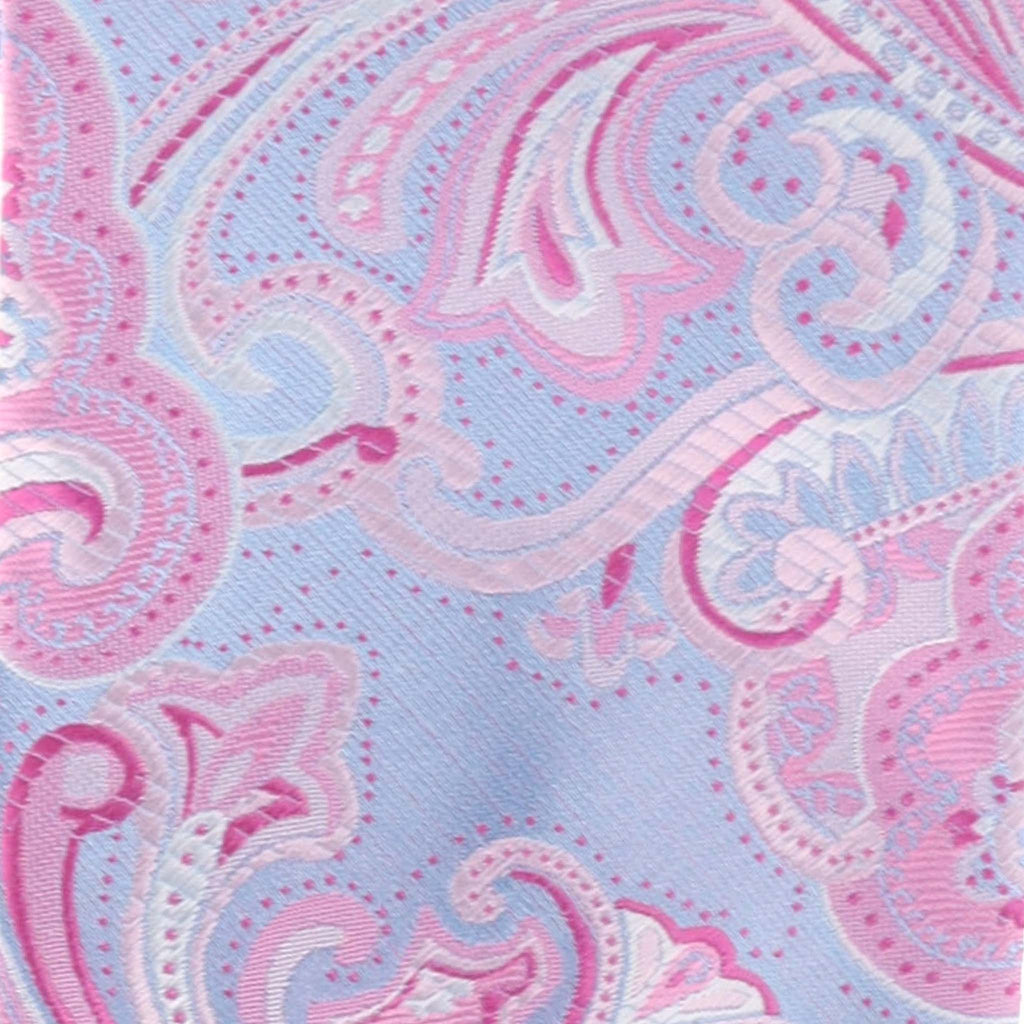 Vittorio Farina Men's Paisley Design Necktie & Pocket Square