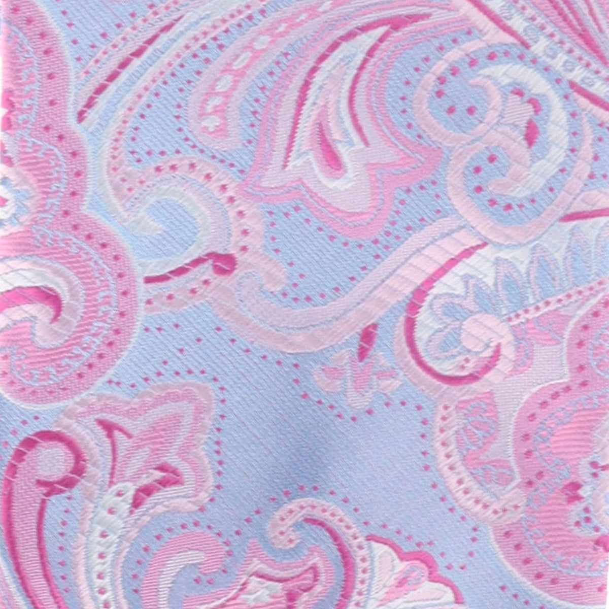 Vittorio Farina Men's Paisley Design Necktie & Pocket Square