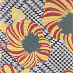 Vittorio Farina Men's Floral Design Necktie & Pocket Square