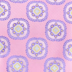 Vittorio Farina Men's Geometric Design Necktie & Pocket Square