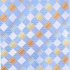 Vittorio Farina Men's Geometric Design Necktie & Pocket Square