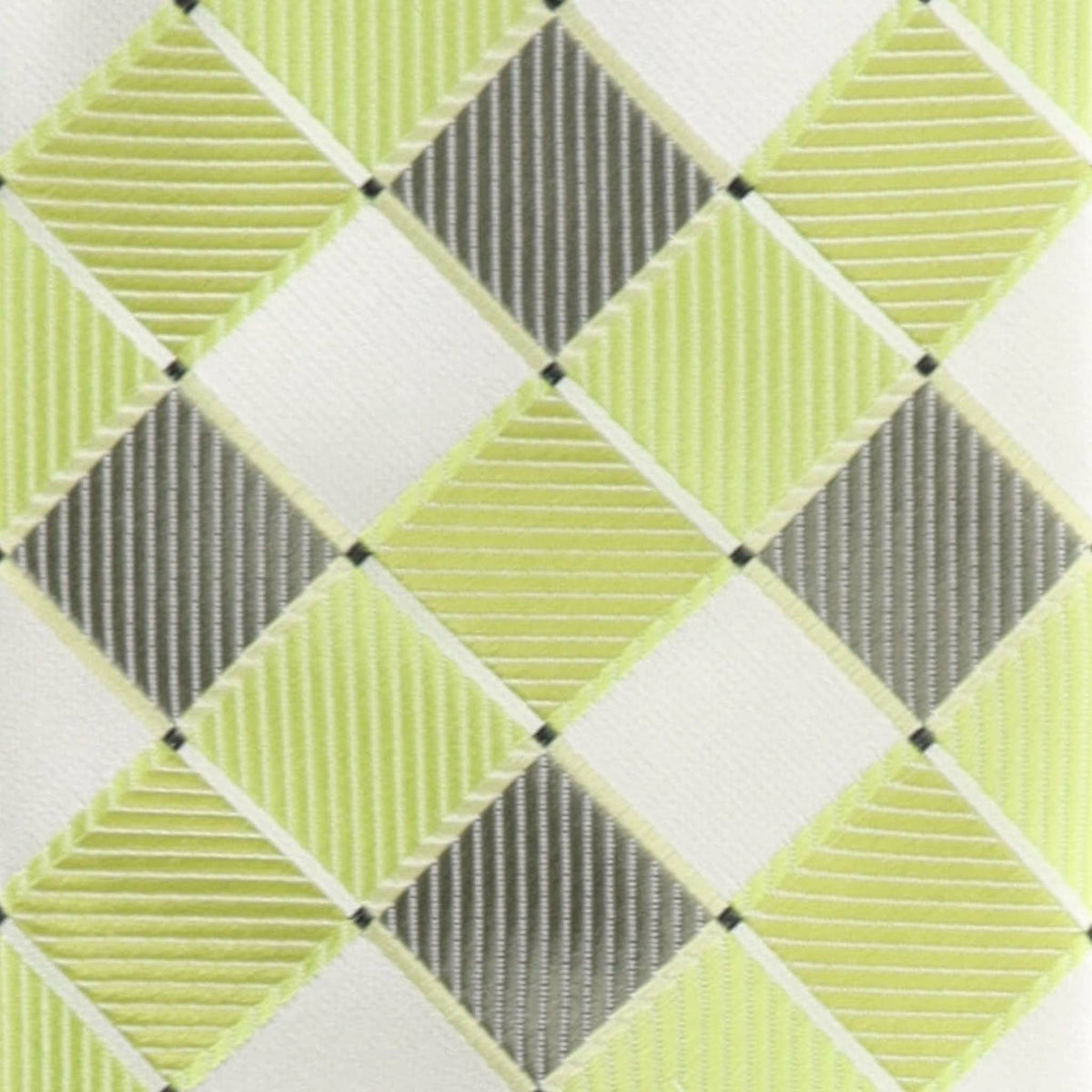 Vittorio Farina Men's Geometric Design Necktie & Pocket Square