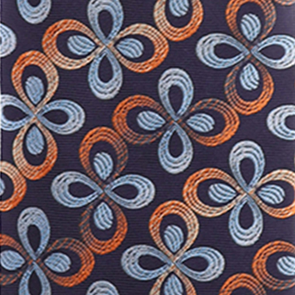 Vittorio Farina Men's Floral Design Necktie & Pocket Square