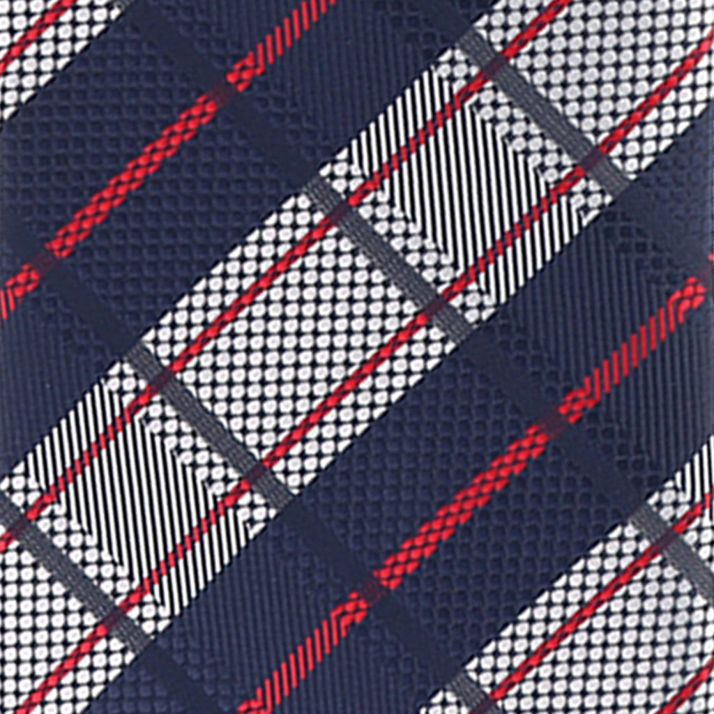 Vittorio Farina Men's Geometric Design Necktie & Pocket Square