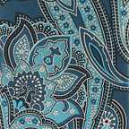 Vittorio Farina Men's Paisley Design Necktie & Pocket Square