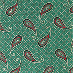 Vittorio Farina Men's Paisley Design Necktie & Pocket Square