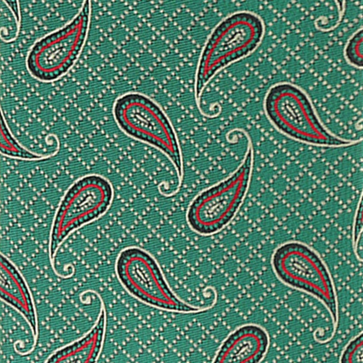 Vittorio Farina Men's Paisley Design Necktie & Pocket Square
