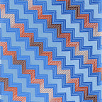 Vittorio Farina Men's Geometric Design Necktie & Pocket Square
