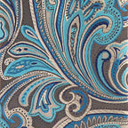 Vittorio Farina Men's Paisley Design Necktie & Pocket Square