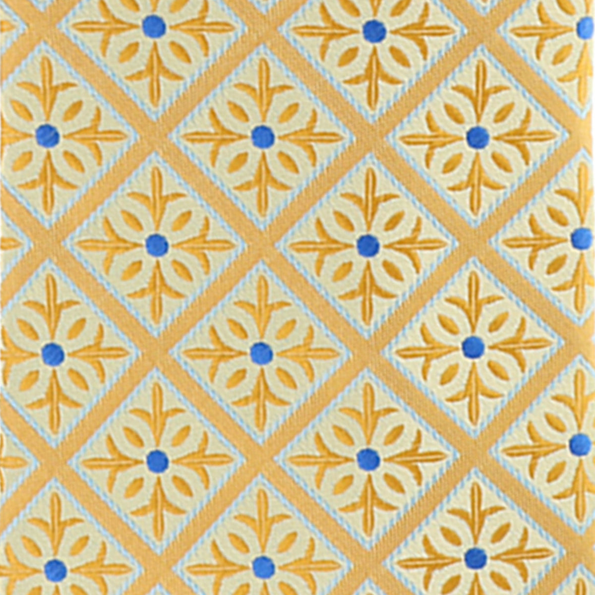 Vittorio Farina Men's Geometric Design Necktie & Pocket Square