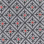 Vittorio Farina Men's Geometric Design Necktie & Pocket Square
