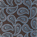 Vittorio Farina Men's Paisley Design Necktie & Pocket Square