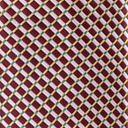 Vittorio Farina Men's Geometric Design Necktie & Pocket Square