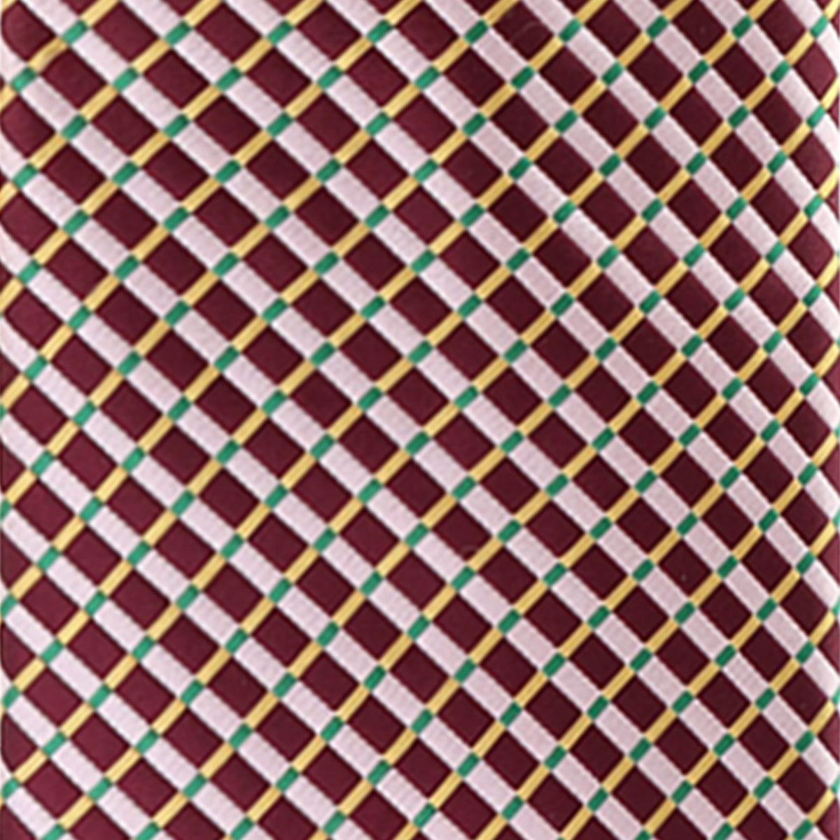 Vittorio Farina Men's Geometric Design Necktie & Pocket Square
