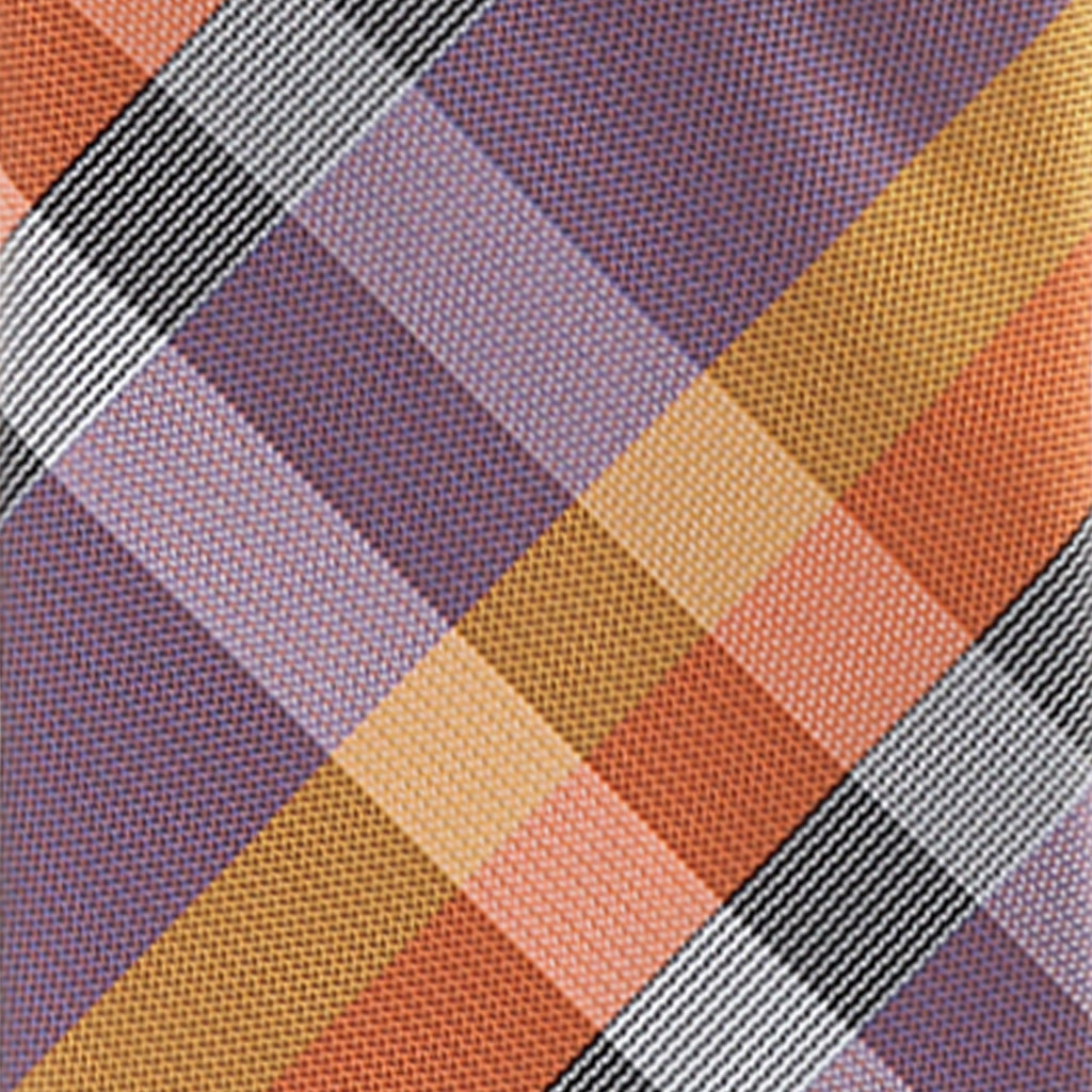 Vittorio Farina Men's Geometric Design Necktie & Pocket Square