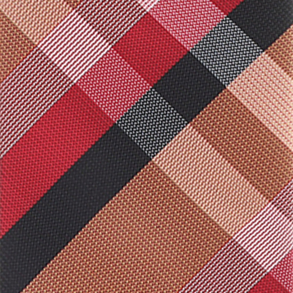 Vittorio Farina Men's Geometric Design Necktie & Pocket Square