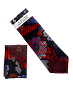 Vittorio Farina Men's Floral Design Necktie & Pocket Square
