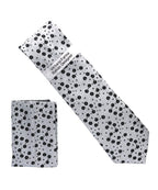 Vittorio Farina Men's Floral Design Necktie & Pocket Square