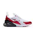 Nike Air Max 270 White Anthracite Red - Men's Lifestyle Sneakers