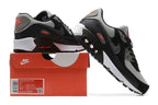 Nike Air Max 90 'Grey Black Red'