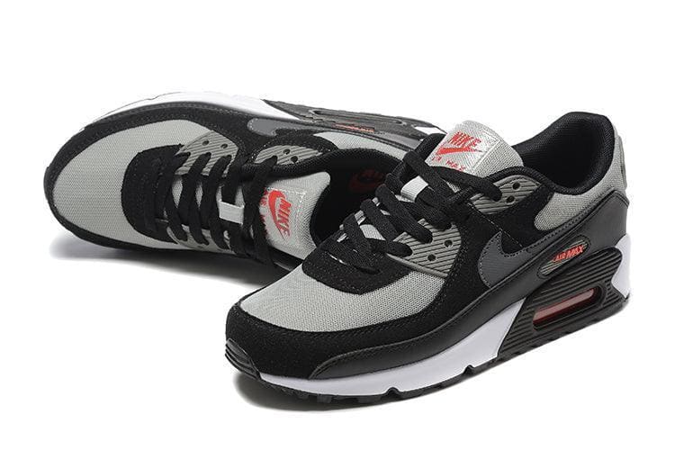 Nike Air Max 90 'Grey Black Red'
