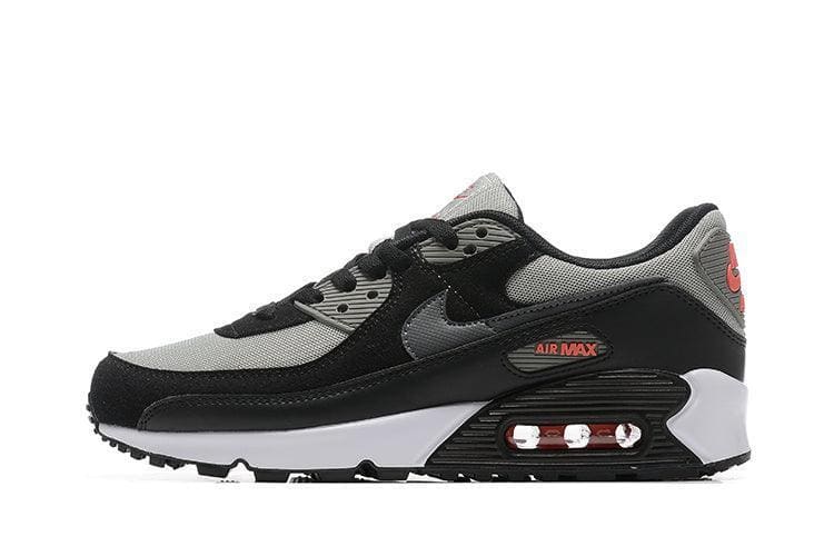 Nike Air Max 90 'Grey Black Red'