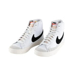 Nike Blazer Mid '77 Vintage White Black Sneakers - Classic Style