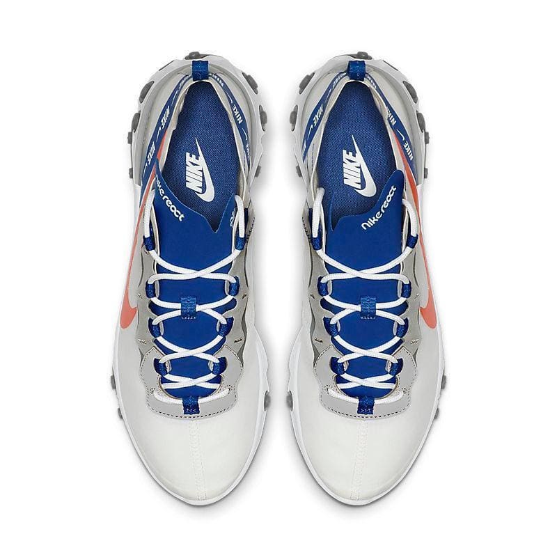 Nike React Element 55 'White Game Royal Habanero Red'