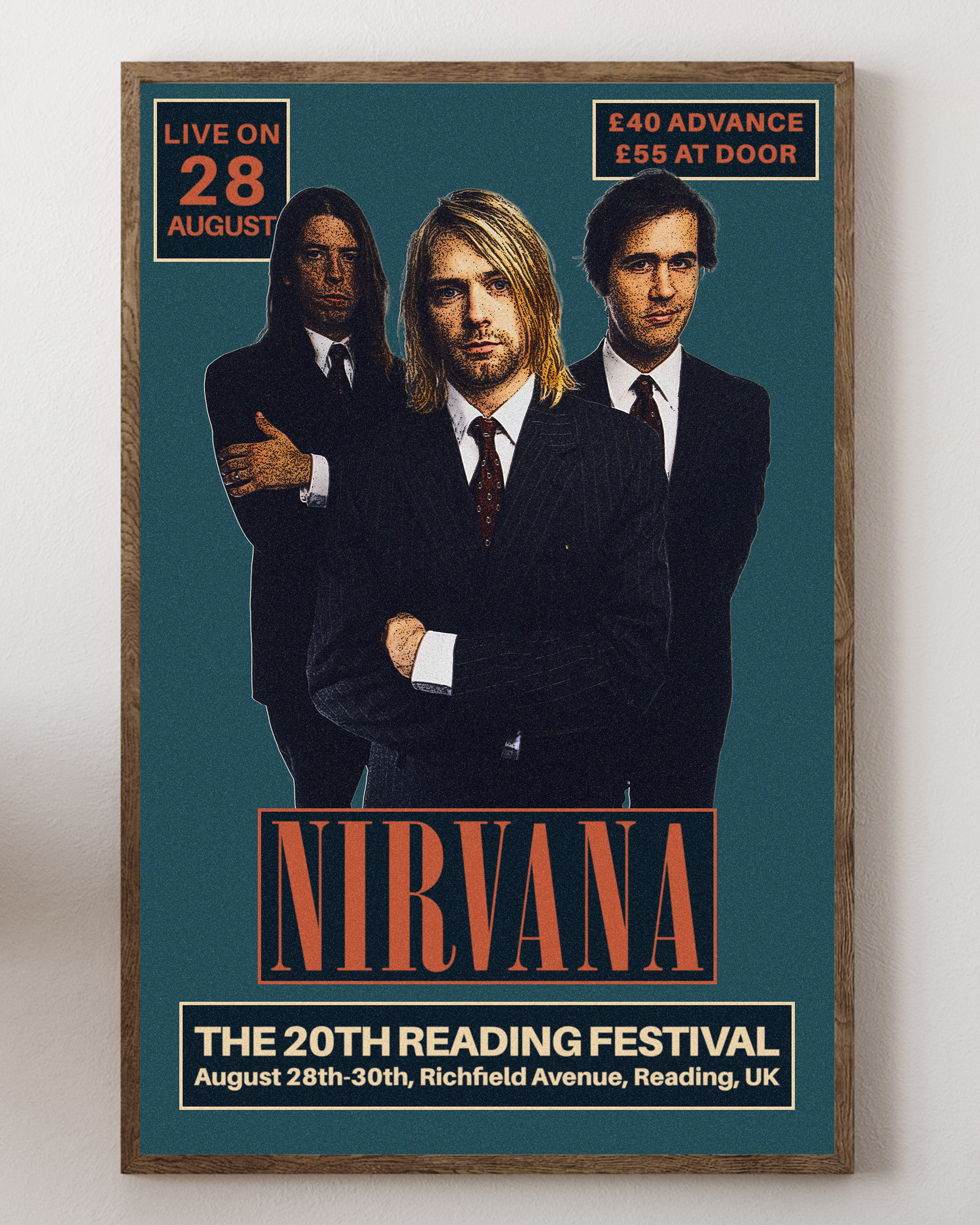 Nirvana Tour Poster