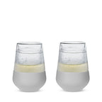 Glass Wine FREEZE™ in Gray, Set of 2