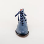 Noble Men's Vintage Lace-Up Boots (Blue)