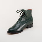 Noble Men's Vintage Lace-Up Boots (Green)