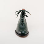 Noble Men's Vintage Lace-Up Boots (Green)