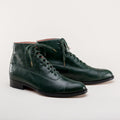 Noble Men's Vintage Lace-Up Boots (Green)