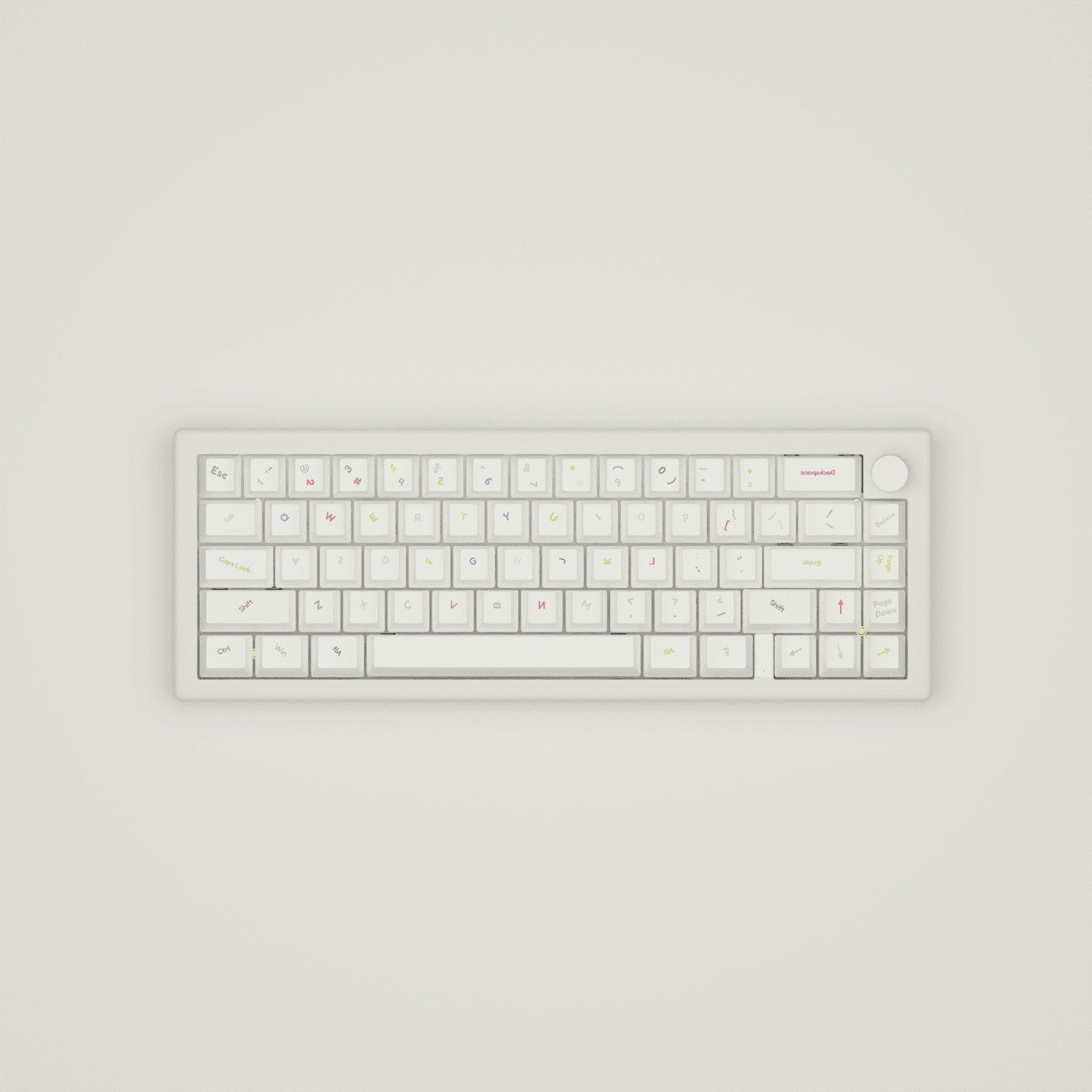 Non OCD Design Keycaps and Mechanical Keyboard