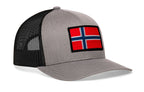Norway Flag Trucker Hat  |  Norwegian Snapback