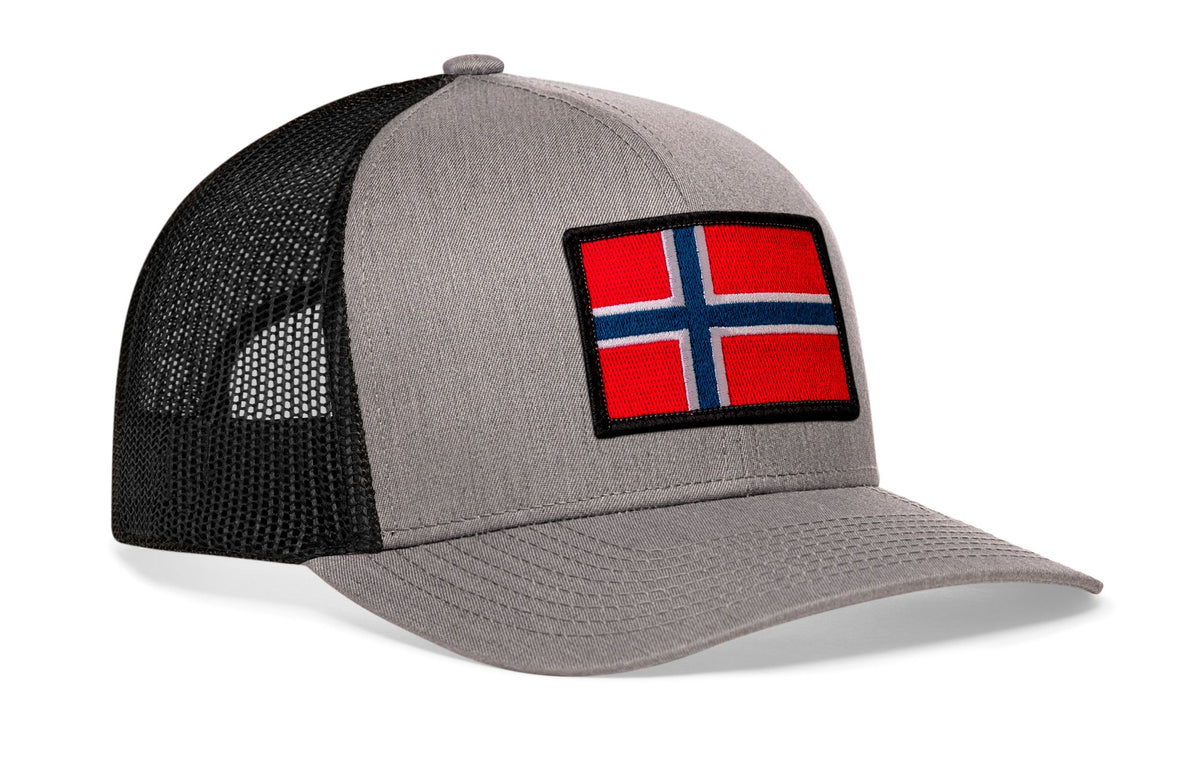 Norway Flag Trucker Hat  |  Norwegian Snapback