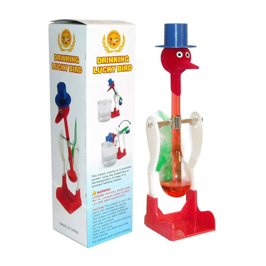Original Drinking Bird – Retro Science Toy 🐦Perpetual Motion Desk Gadget