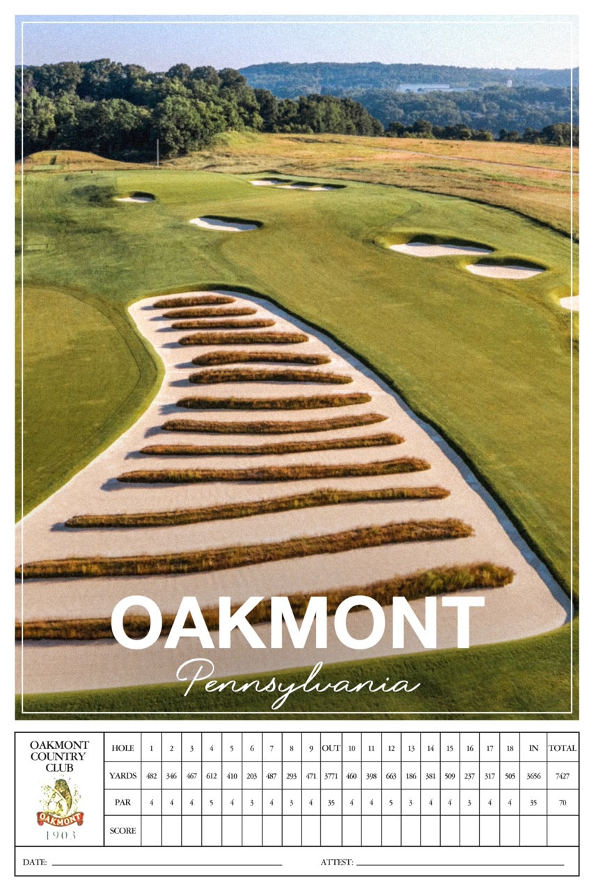Oakmont  - Scorecard