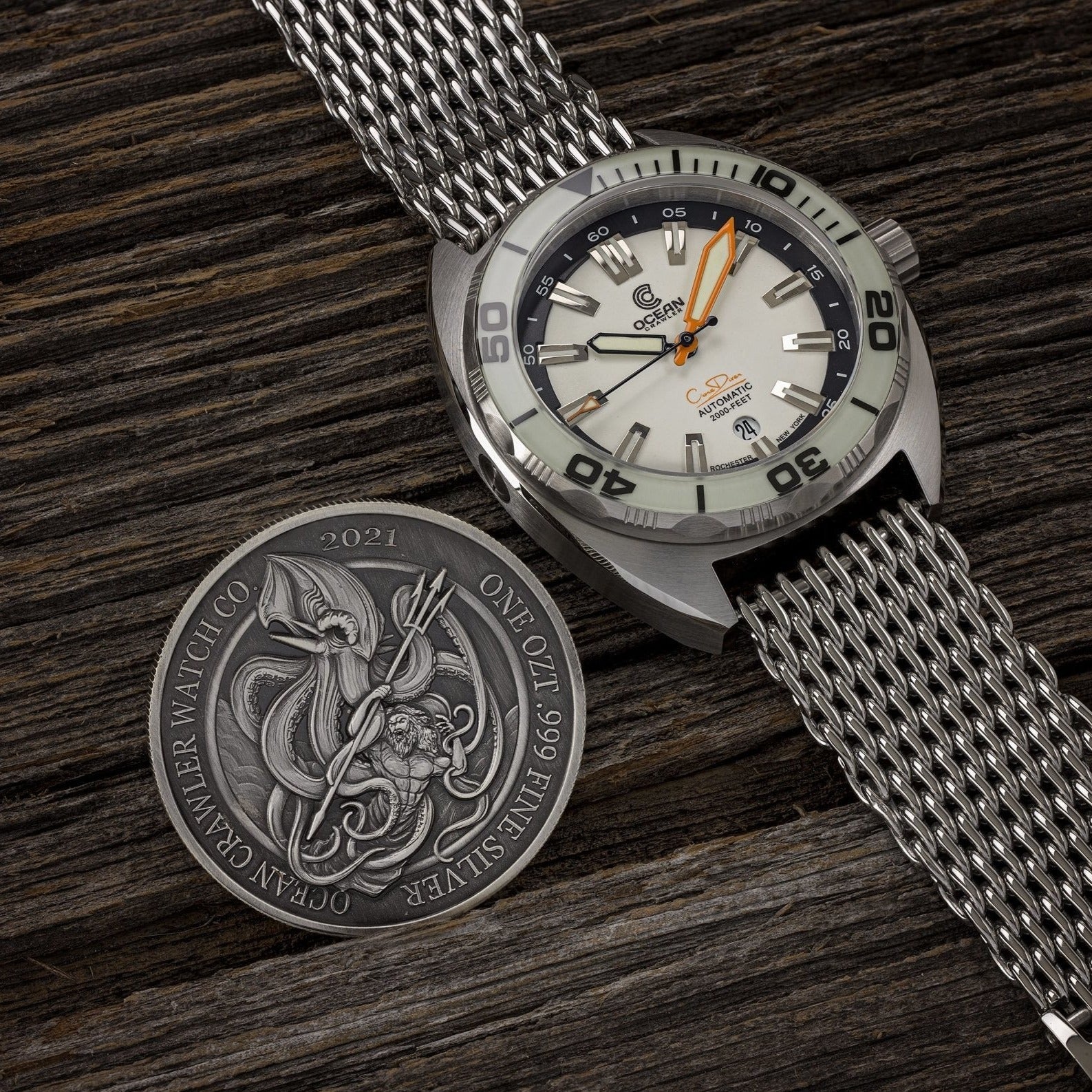 Ocean Crawler 1 oz Silver Round - Limited Edition