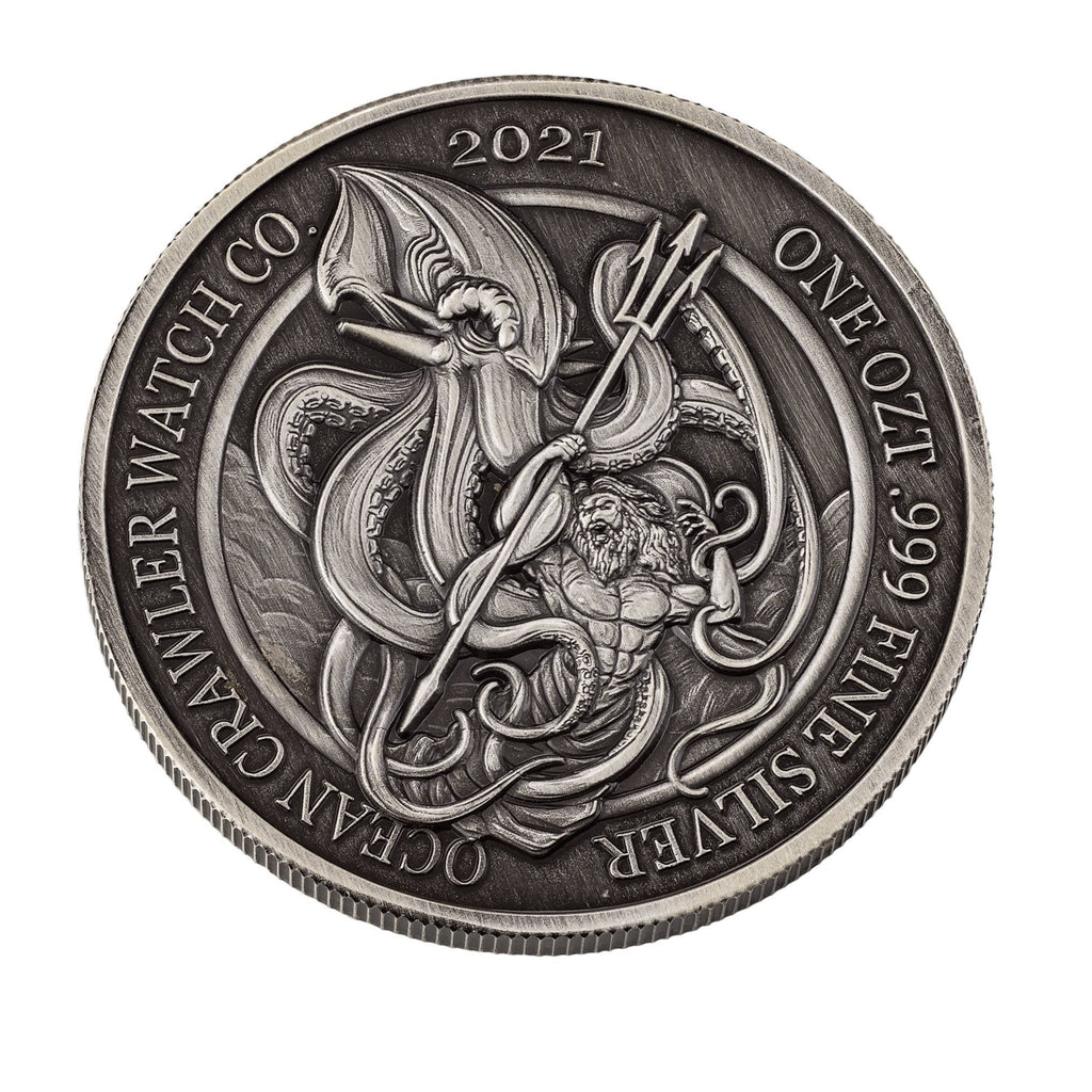 Ocean Crawler 1 oz Silver Round - Limited Edition