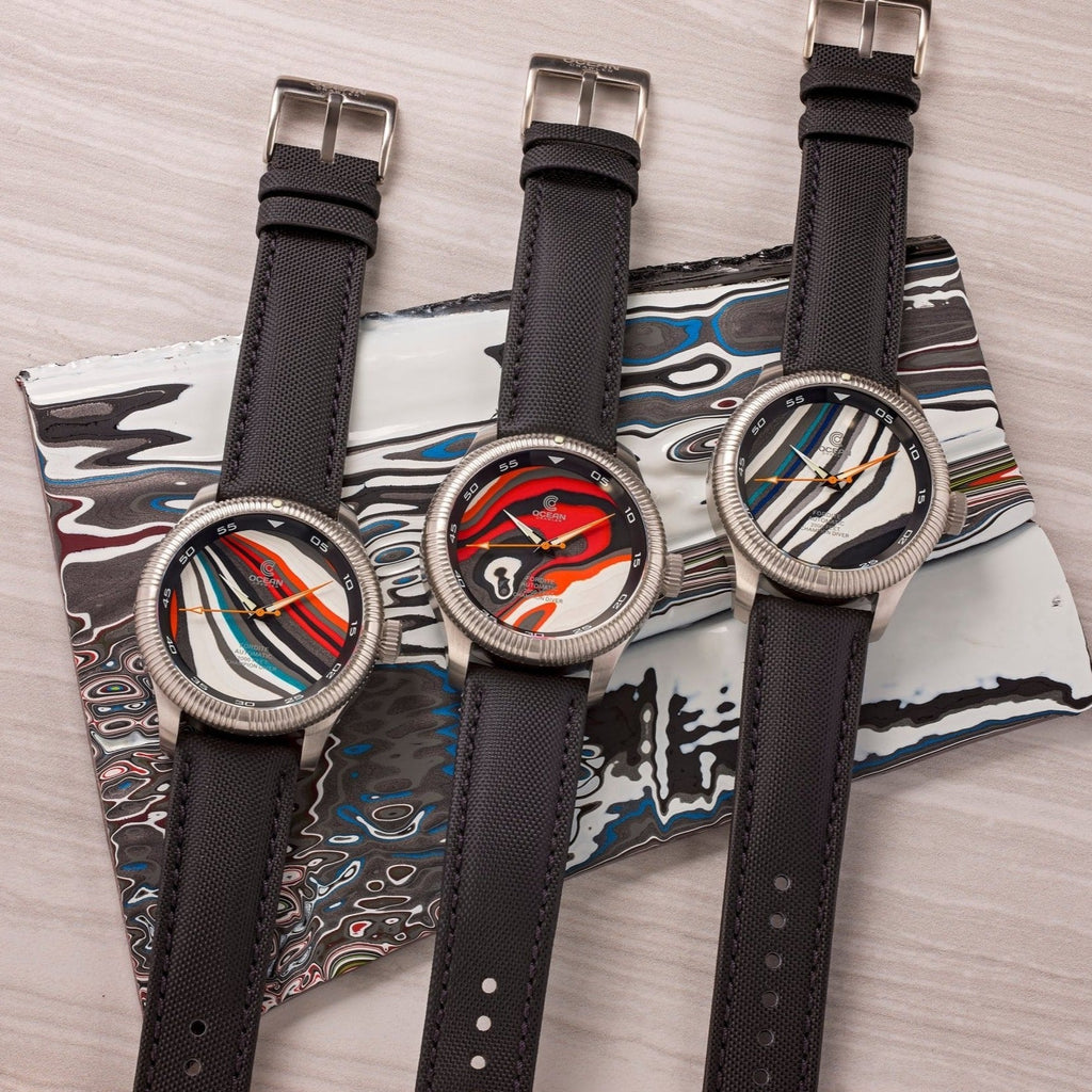 Ocean Crawler Champion Diver - Fordite - Type B