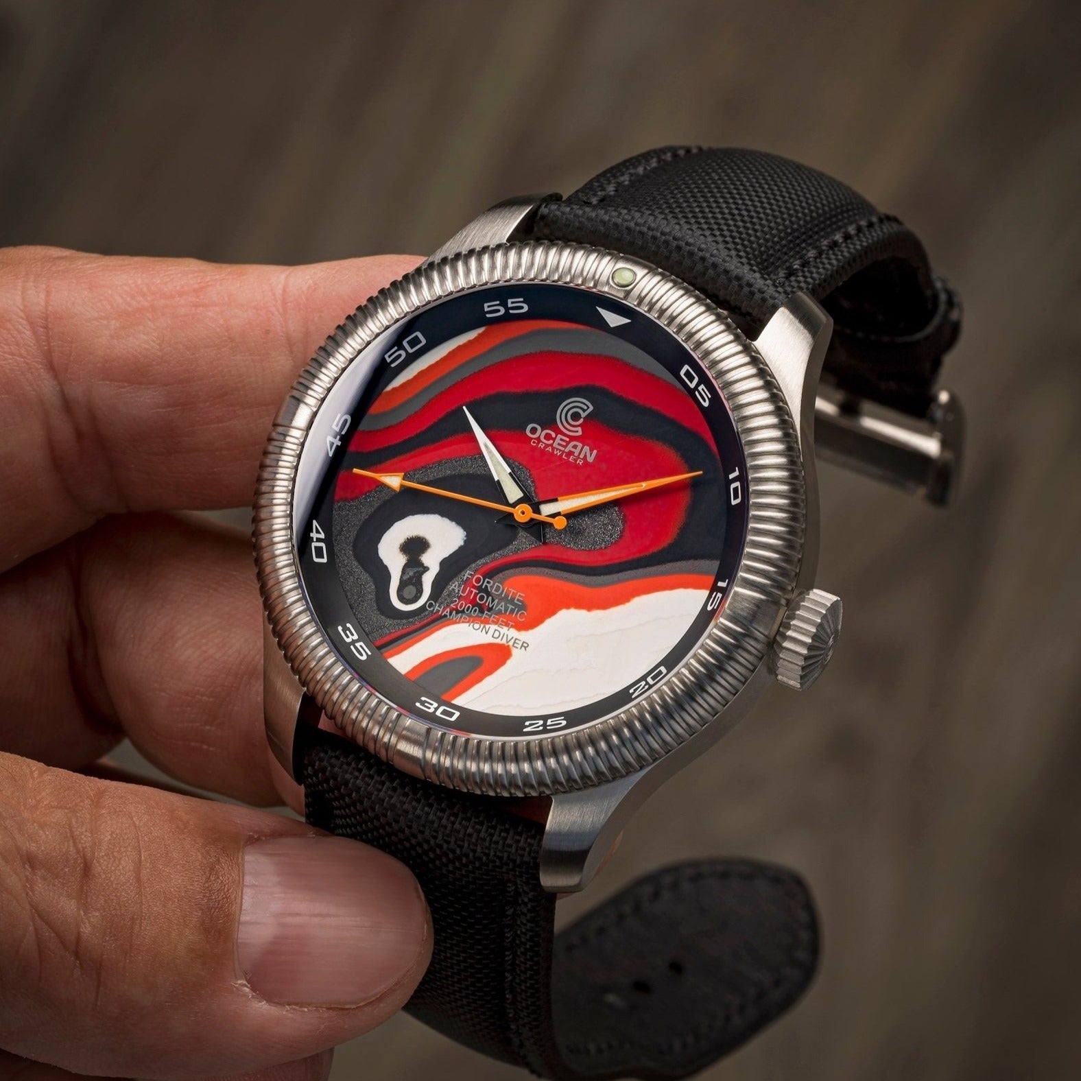 Ocean Crawler Champion Diver - Fordite - Type B