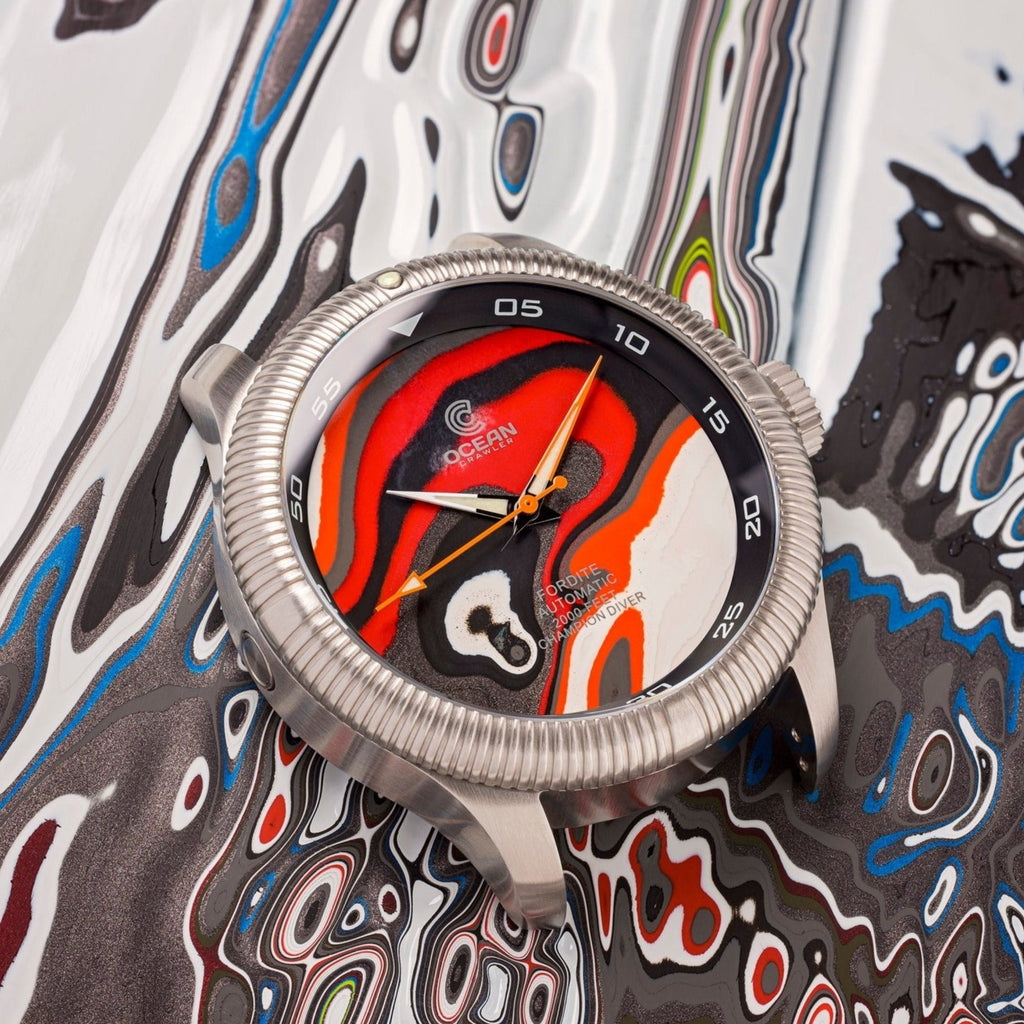 Ocean Crawler Champion Diver - Fordite - Type B