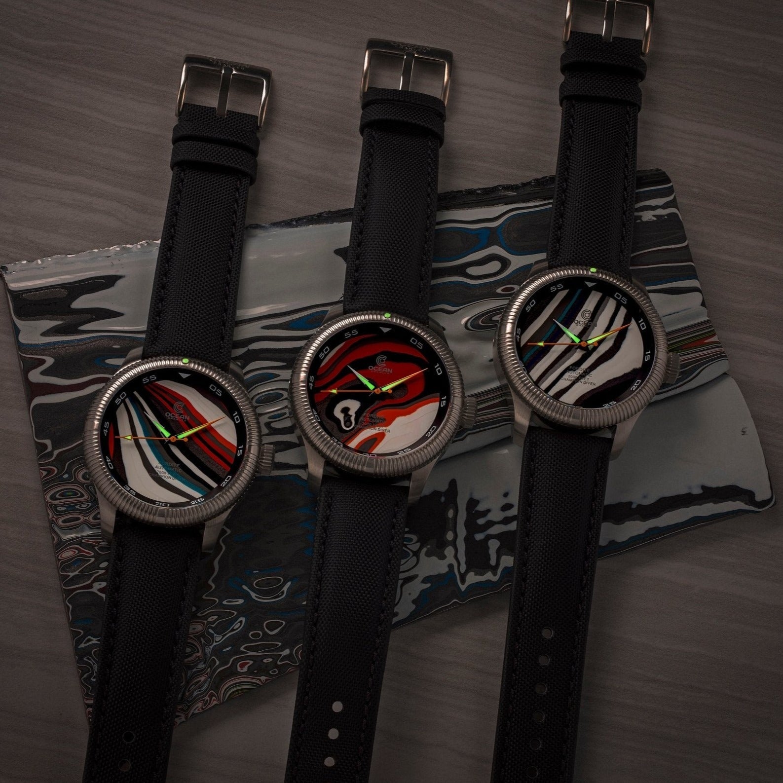 Ocean Crawler Champion Diver - Fordite - Type C
