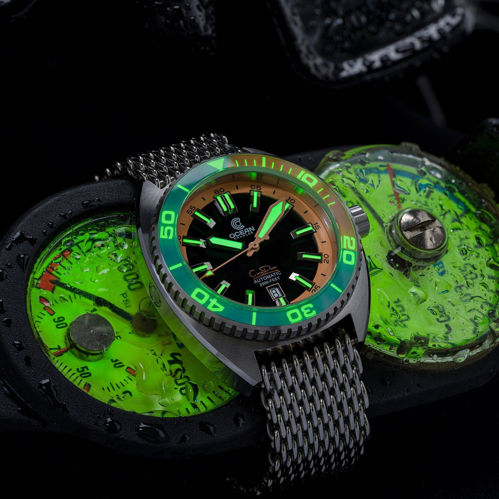 Ocean Crawler Core Diver - Aqua/Salmon