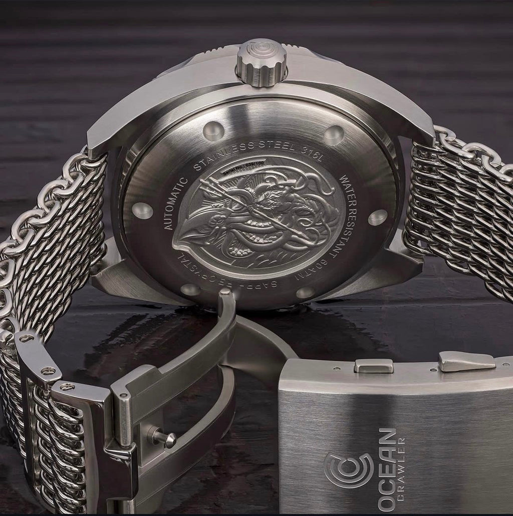 Core Diver - Damascus Steel - 2 Straps Included!