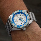 Core Diver - Spring Time - Full Lume Blue - 2 Straps Included