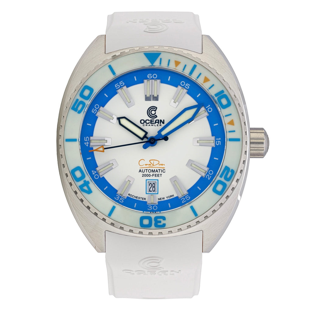 Core Diver - Spring Time - Full Lume Blue - 2 Straps Included